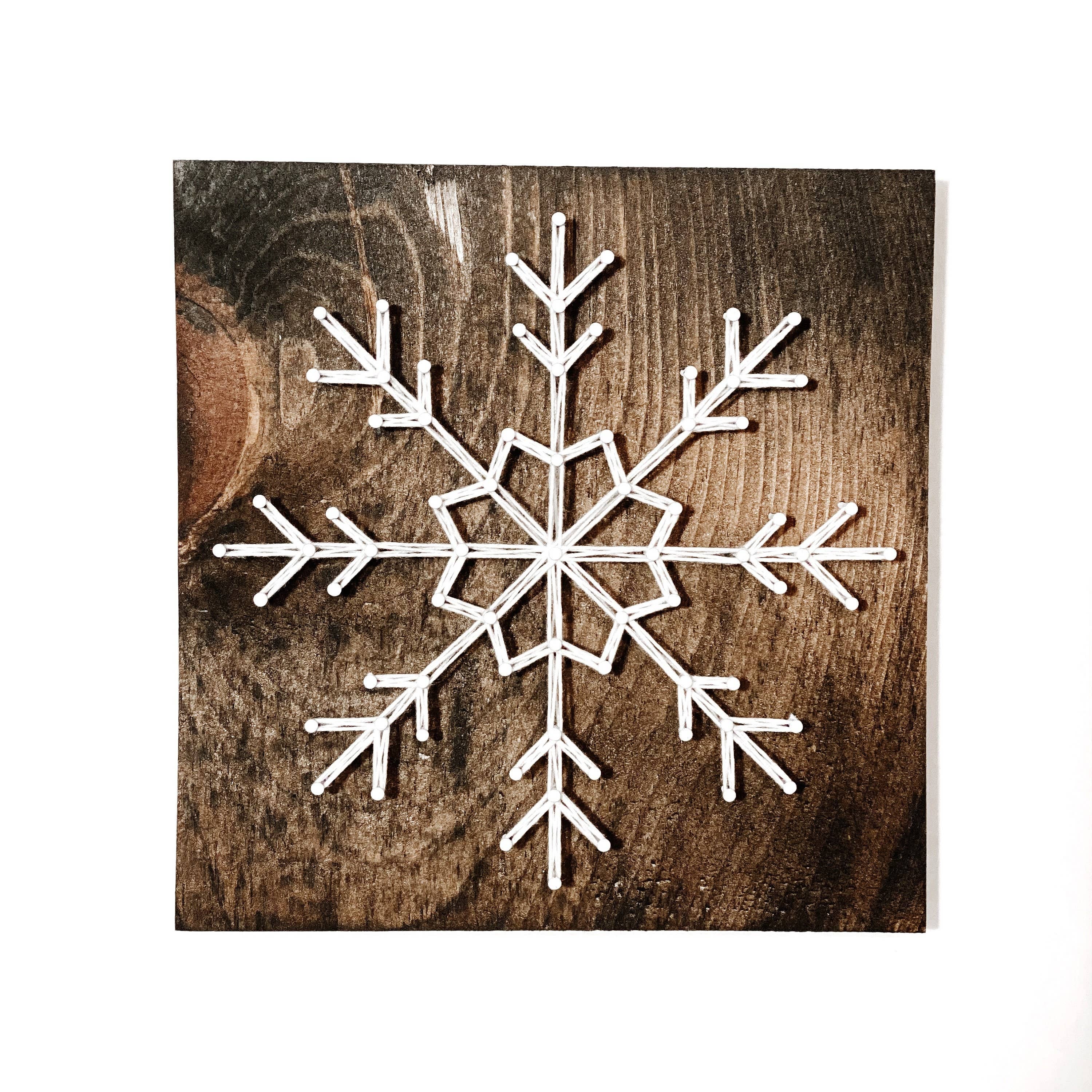 Knot Really Art - Vendita all'ingrosso Kit per lavoretti fai da te - Kit artistico con corde fai-da-te Snowflake5