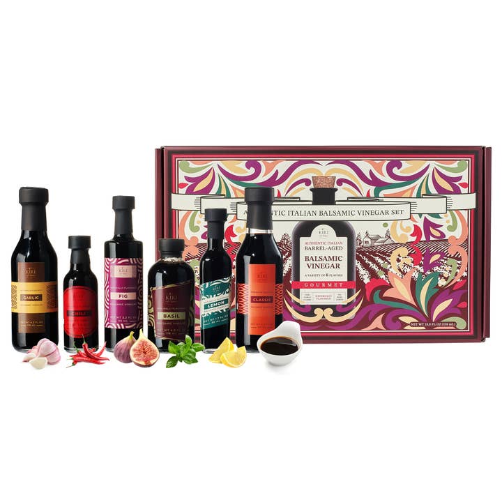 Balsamic Vinegar Gourmet Gift - Set of 6 and other Purchase Wholesale balsamic vinegar. Free Returns & Net 60 Terms on Faire trending on Faire.