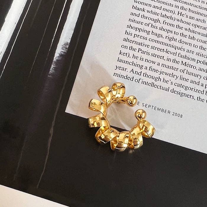 LanLivia - Wholesale Manchet-/omslagoorbellen - Uniek Draadontwerp Oor Manchette-Eén Stuk3