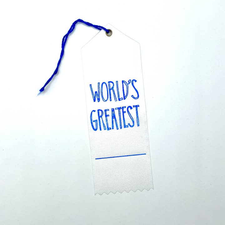 RIBBON - WORLD'S GREATEST for wholesale by Cosmic Peace Studio