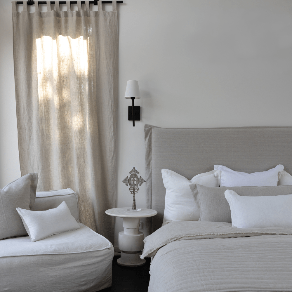 BHD HOME – wholesale Curtain – Linen Natural Tab Top Curtain2