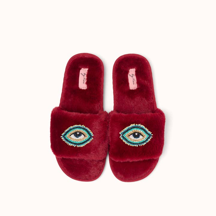 by Vivi. - Wholesale Slippers - Women's - Slippers Bordeaux2