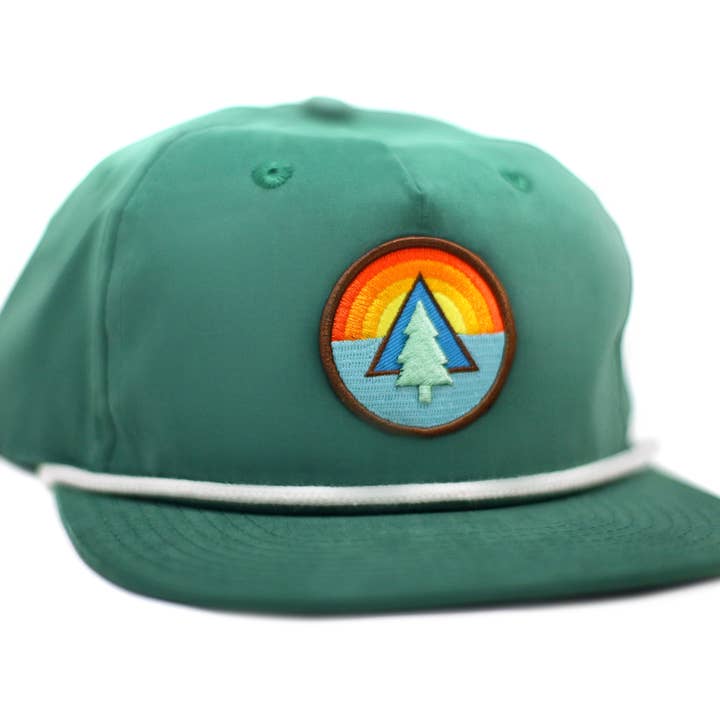 Ello There Outdoors – wholesale Flat-brimmed cap – Unisex – Baseball Hat with Tree Patch