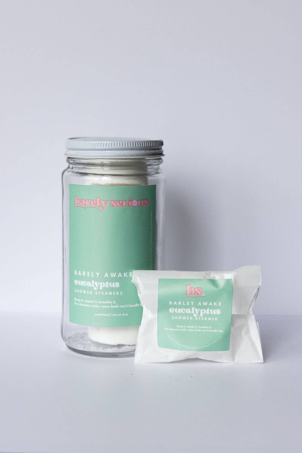 Barely Serious - Wholesale Shower Steamer/Bomb - Shower Steamers | Eucalyptus3