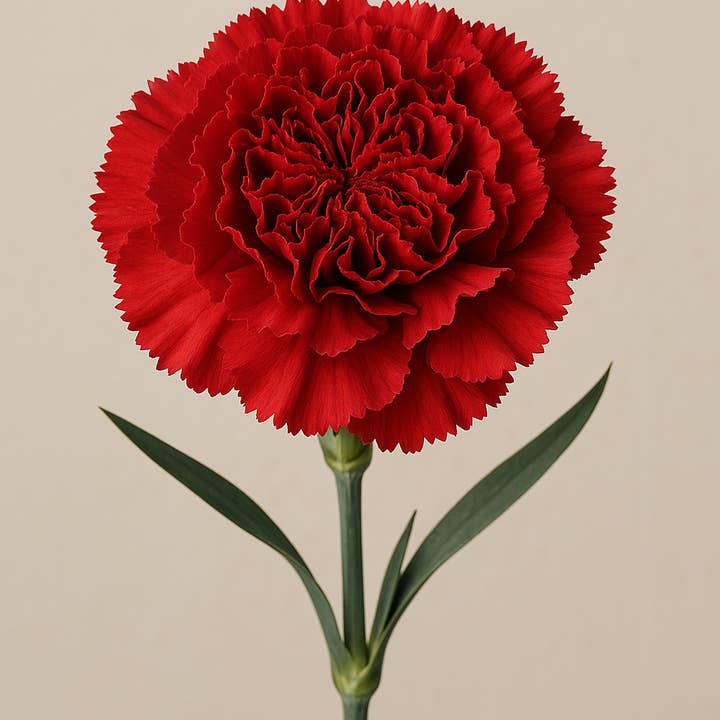 Self-Care Shower - Wholesale Fresh Cut Flowers - Carnations Red & Lavender - Fresh Cut Flowers