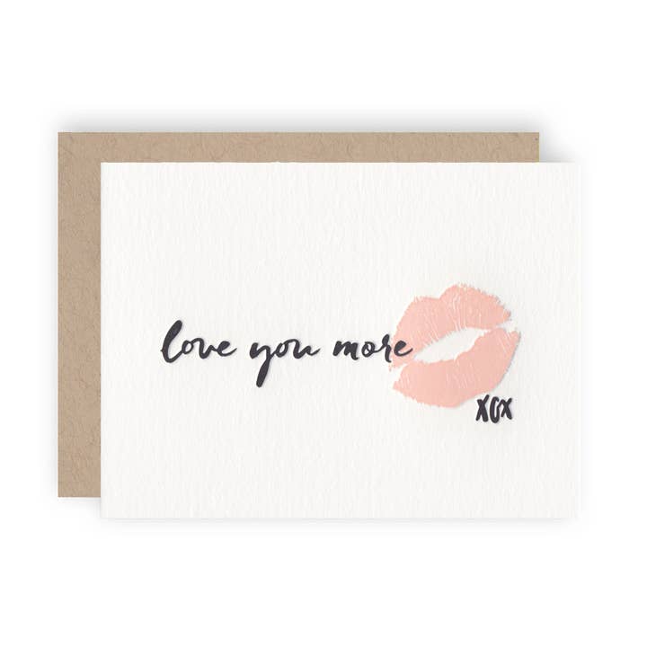 Love You More for wholesale by KB Paperie