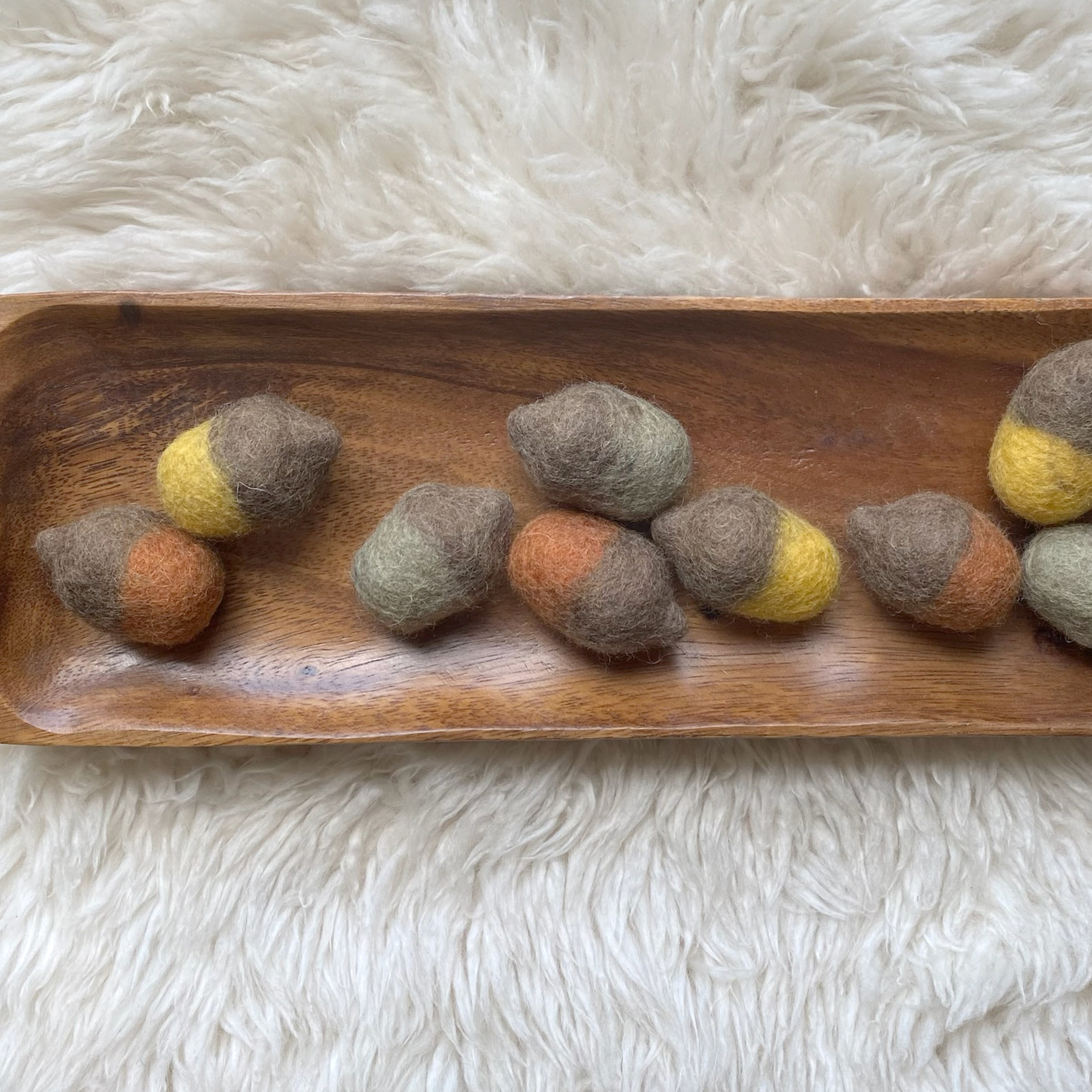 Sheep Farm Felt - Vente Décorations de table - Glands en feutre3