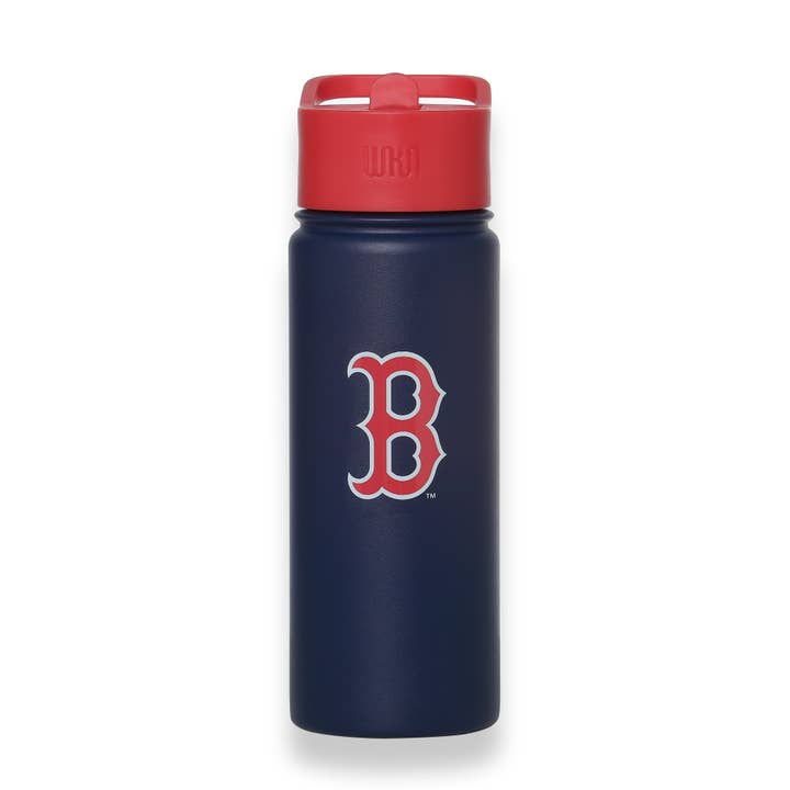 Wildkin - Wholesale Water Bottle - Boston Red Sox™ 18 oz Steel Water Bottle1