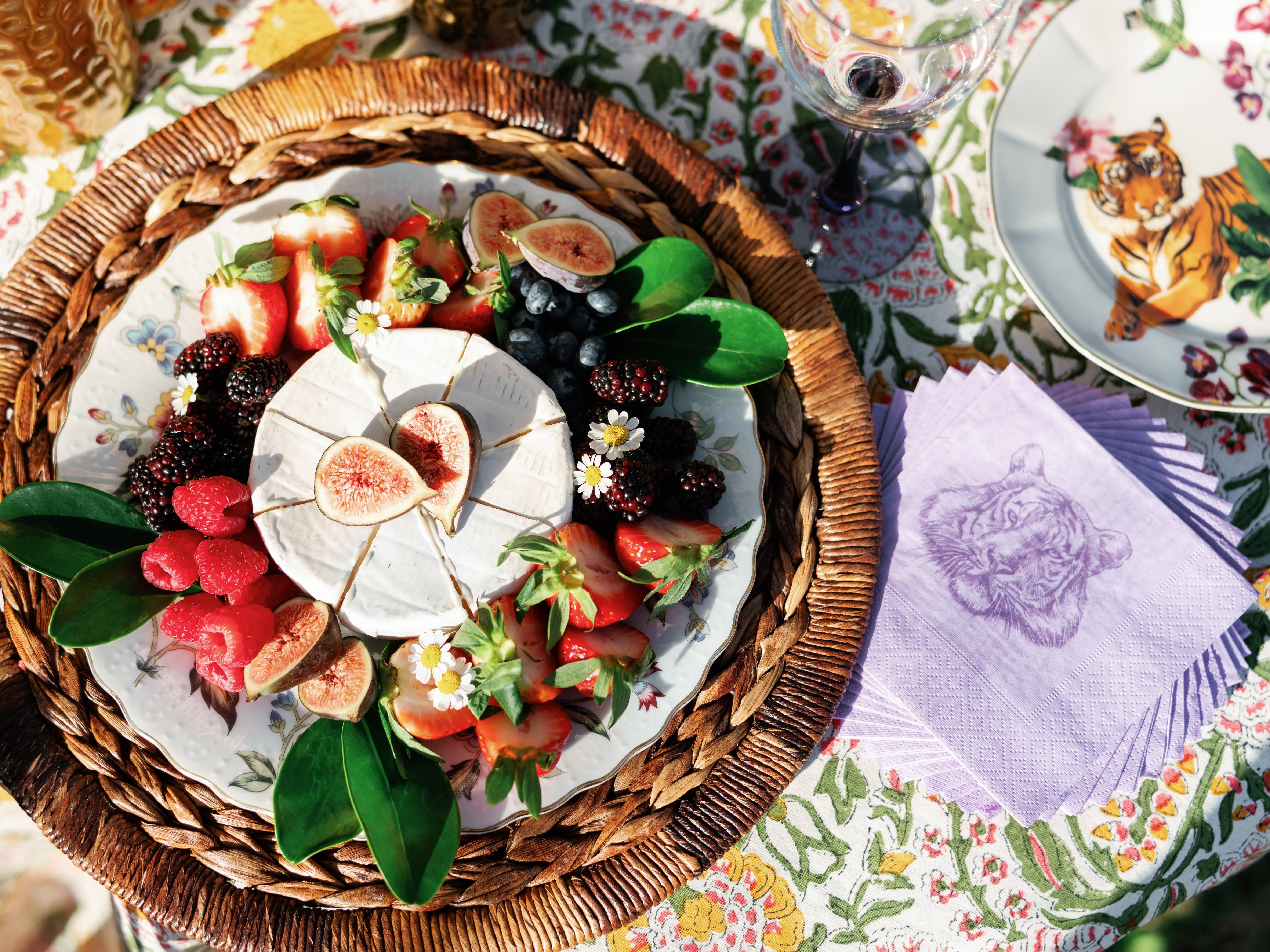 Alexa Pulitzer - Wholesale Disposable Napkin - Tiger Cocktail Napkins3