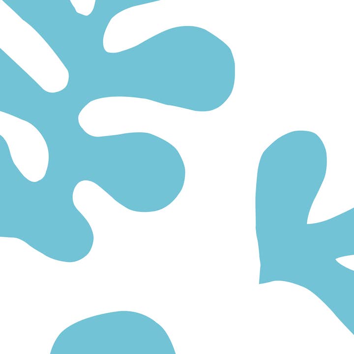 Moorea white aqua deckchair canvas - THE NICE FLEET for wholesale by The Nice Fleet