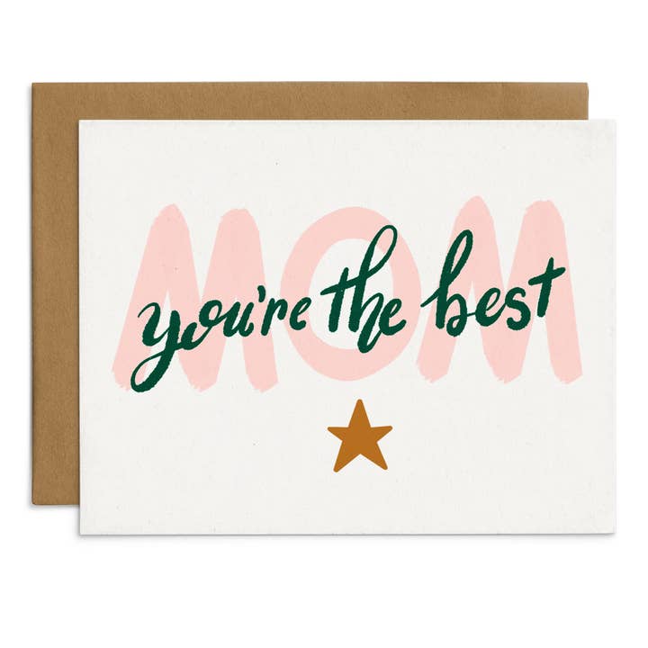 Mor, du er det bedste Gold Star Card for engroshandel hos Starfangled Press