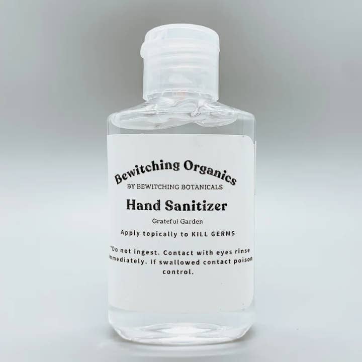 Bewitching Organics Hand Sanitizer for wholesale by Bewitching Botanicals