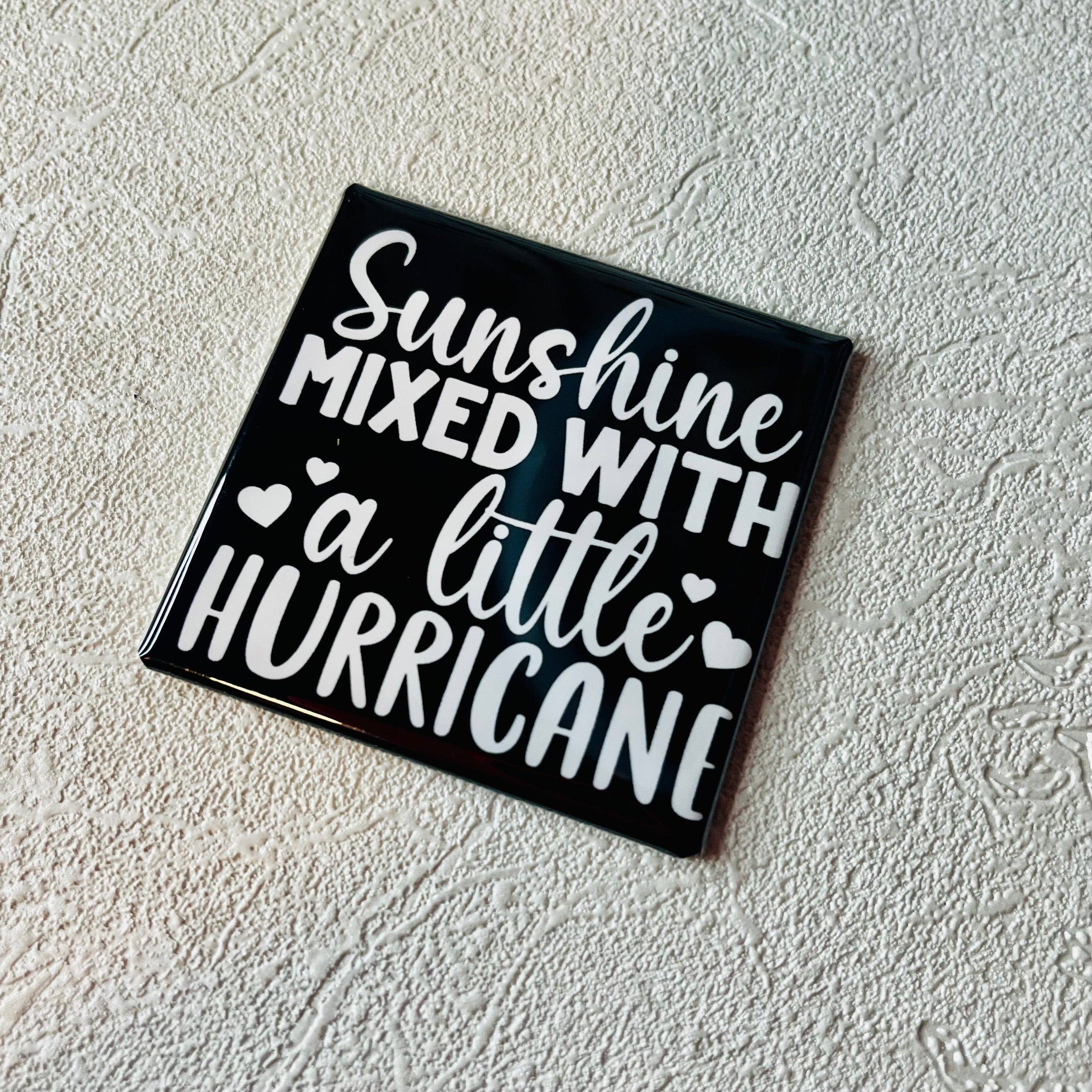 Stuck On Joy - Wholesale Magnet - SUNSHINE, MIXED WITH A LITTLE HURRICANE 2x2 SQUARE MAGNET1