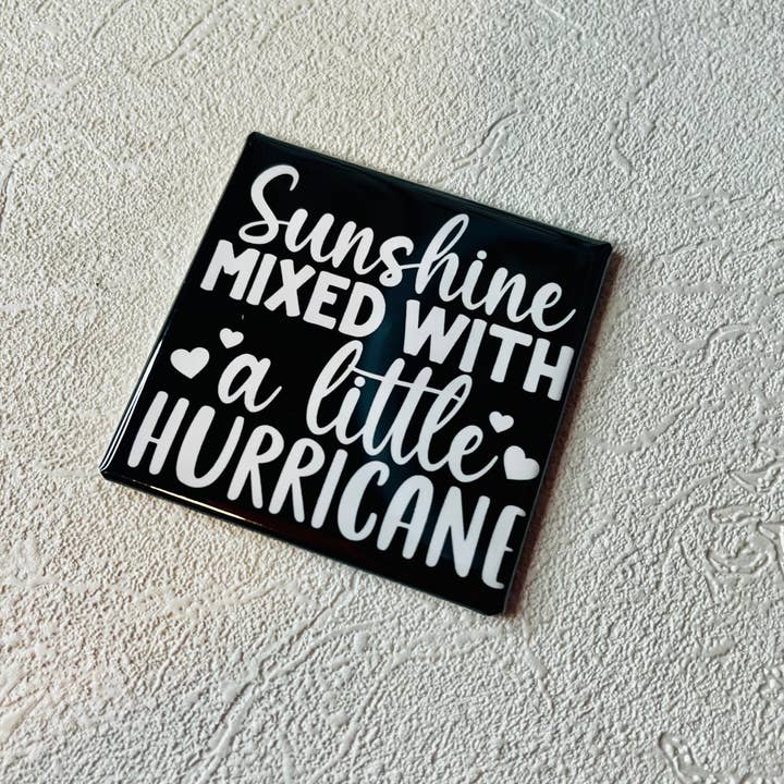 Stuck On Joy - Wholesale Magnet - SUNSHINE, MIXED WITH A LITTLE HURRICANE 2x2 SQUARE MAGNET1