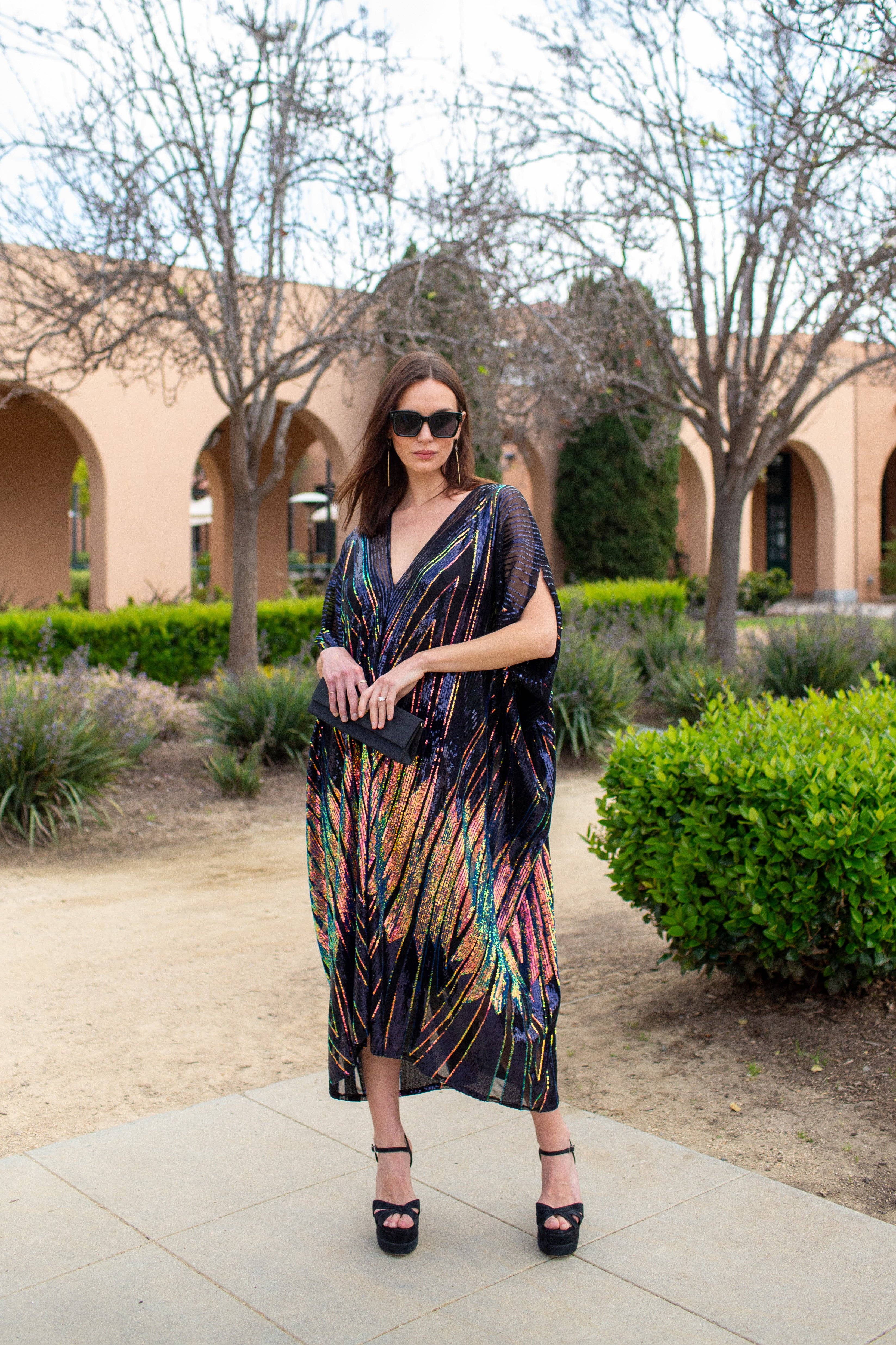 Jennafer Grace - Wholesale Kaftan - Women's - Midnight Lotus Caftan13