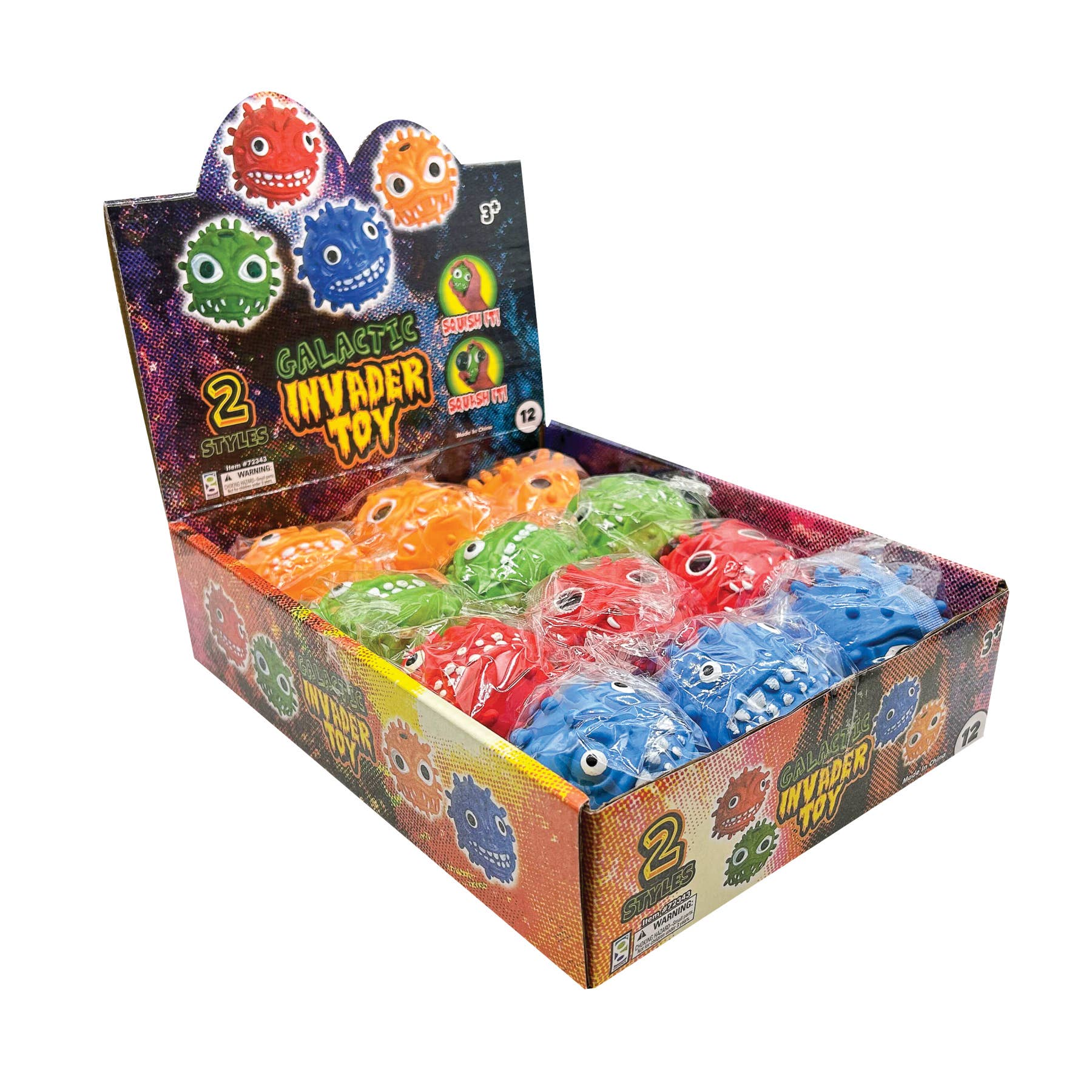 Geddes - Vente Jouet mou – enfant et bébé - JOUET GALACTIC INVADER 12/DSP3