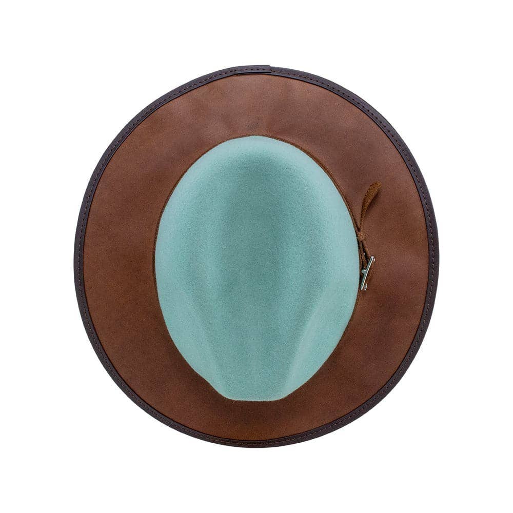 American Hat Makers - Wholesale Fedora - Unisex - Wool Felt Leather Outdoor Fedora Style - Summit27