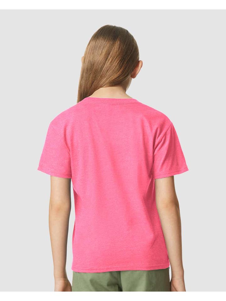 Total Apparel - Wholesale Sublimation Blank T-Shirt - Kids - Gildan Youth Softstyle CVC T-Shirt | Sublimation 64000BCVC27