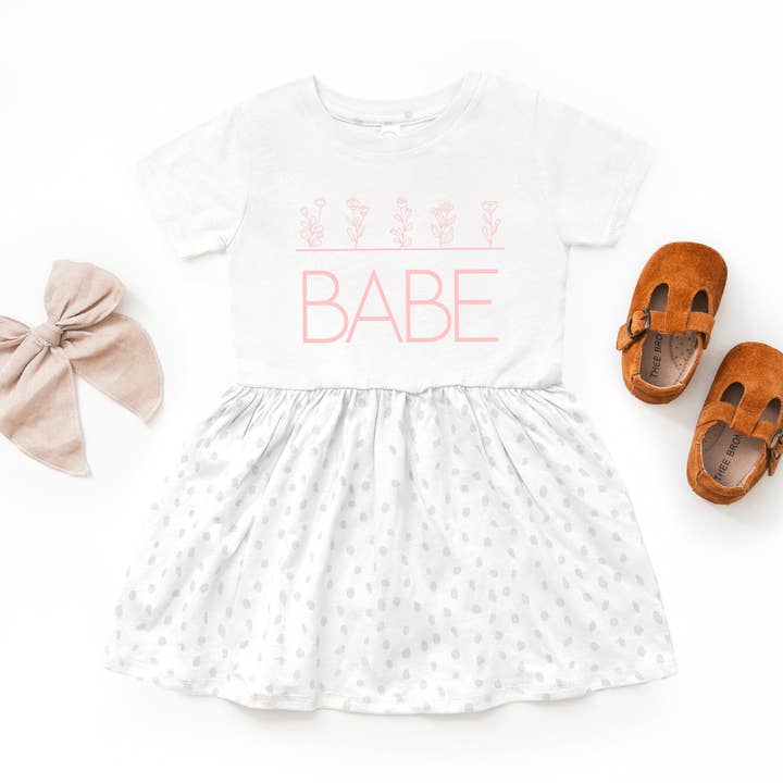 Babe Flowers | Infant Dress for wholesale by The Juniper Shop Wholesale