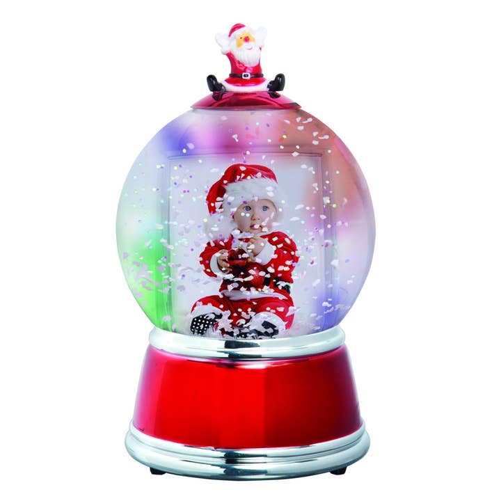 Neil Enterprises – wholesale Snöglob - Barn och baby – Lys upp jultomten Foto Snöglob