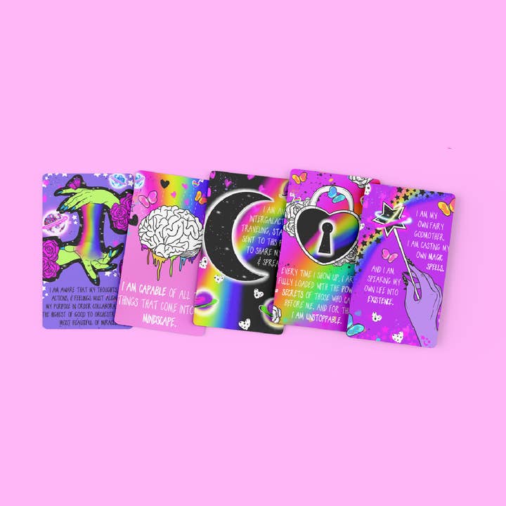 Timmery - Wholesale Tarot Cards - Manifesting Your Magic - 52 Card Affirmation Deck8