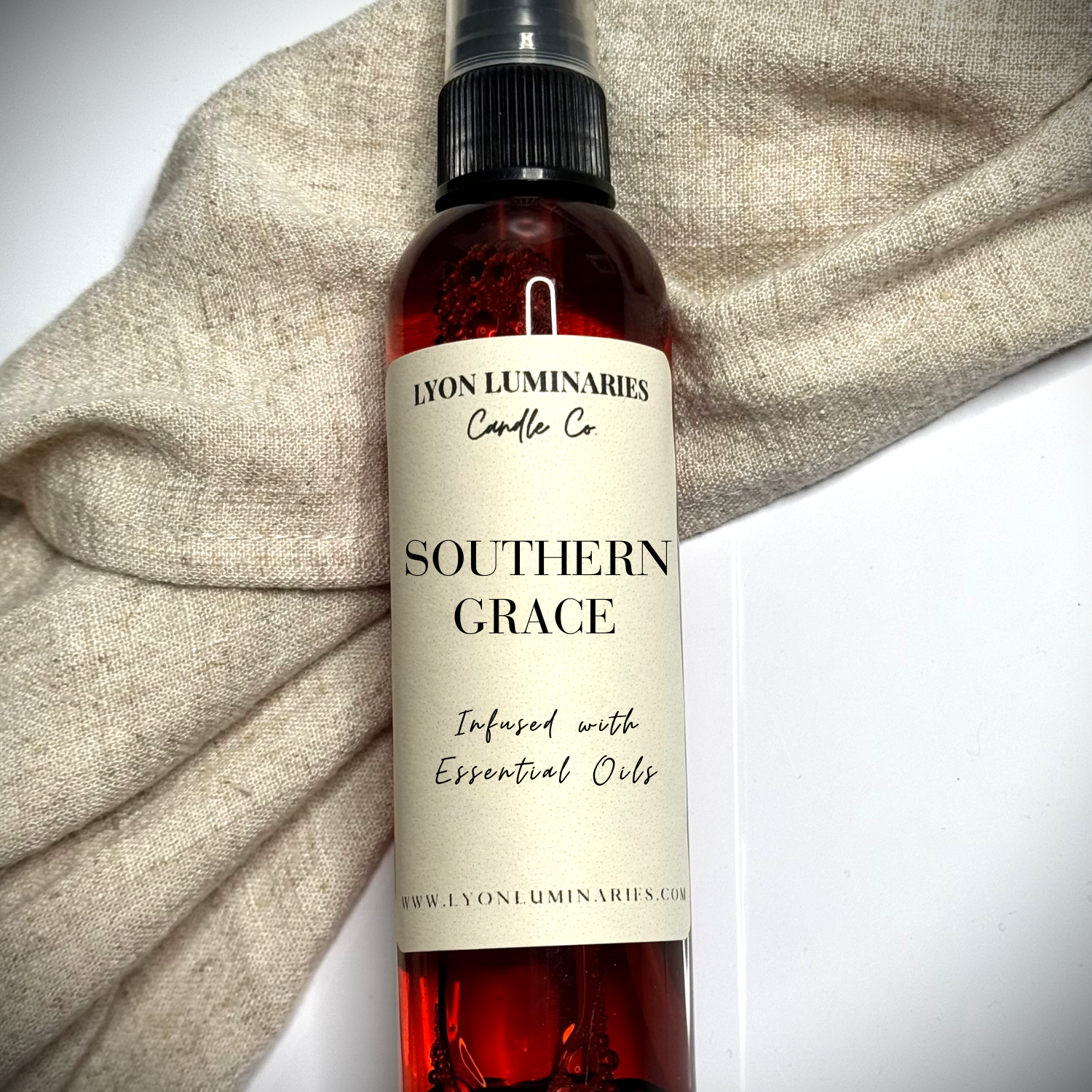 LYON Luminaries Candle Co. - Wholesale Room & Linen Spray - Southern Grace Linen & Room Spray0