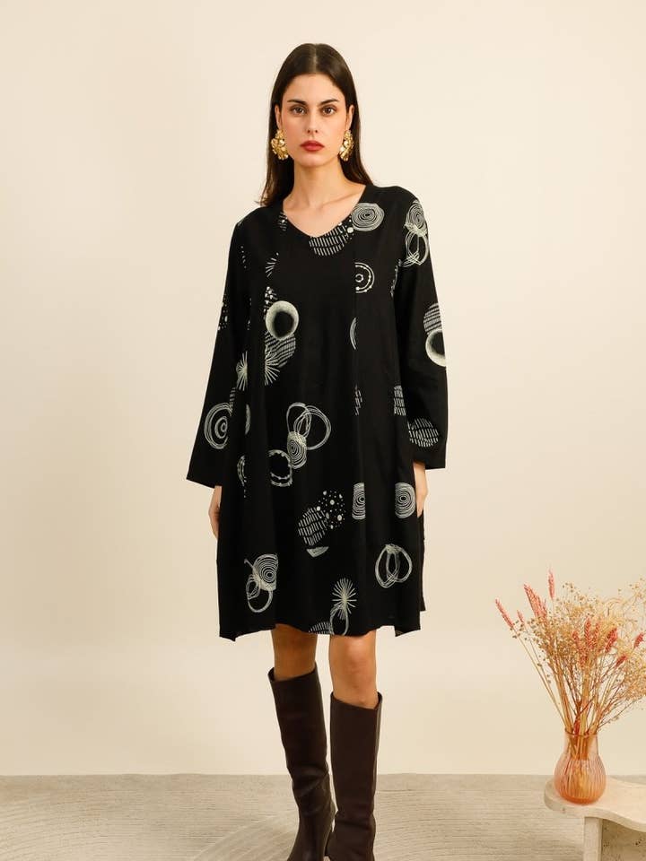 D635-R3950 - Abito per la vendita all'ingrosso da parte di BELLA BLUE