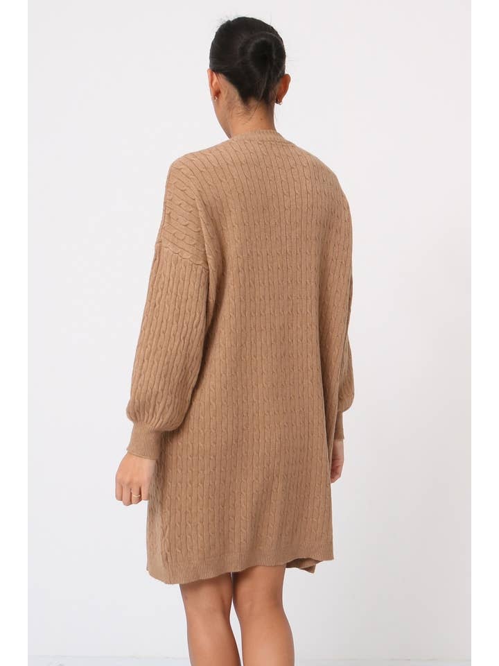 LÉA & LUC - Wholesale Dress - Women's - Sweater dress REF. 9276A2
