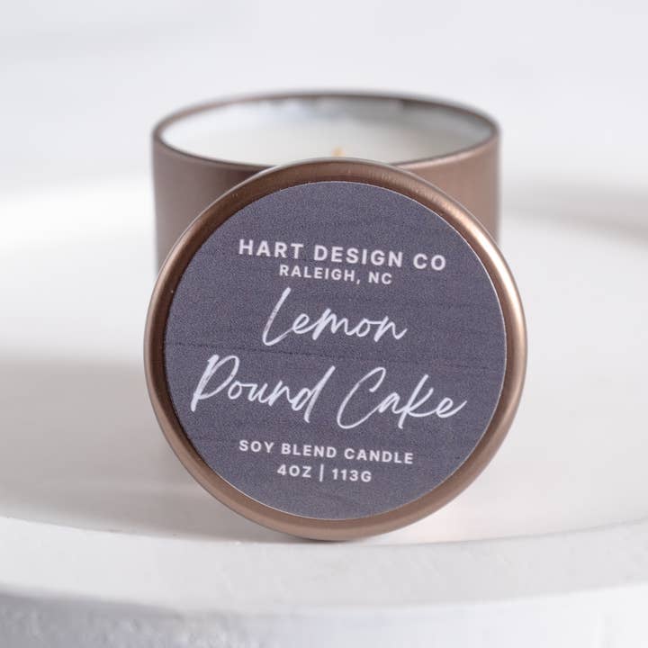 Hart Design Co - Wholesale Jar/filled candle - Lemon Pound Cake | The Bake Shop Collection 5