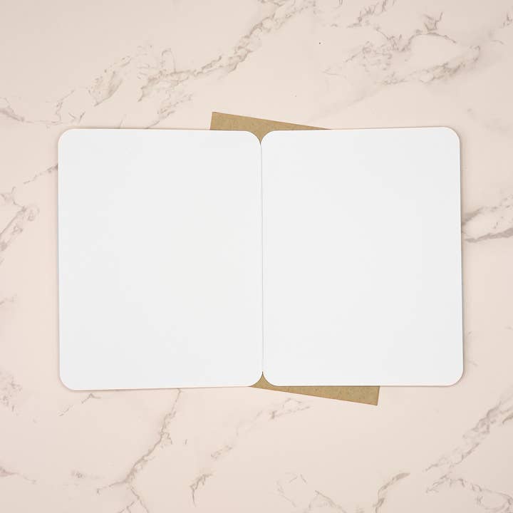 Paper Loop | Hand-Painted Greeting Cards - Wholesale Thinking of You Card - Thinking Of You, Vintage Inspired Boho Floral Greeting Card2