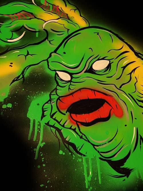 11X17 Original-Kunstdruck für den Großhandel von Skellington Curiosities