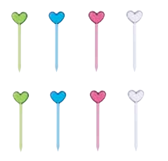 LeadingWare - Wholesale Cake/Cupcake Topper - Acrylic Heart Fruit Pick0