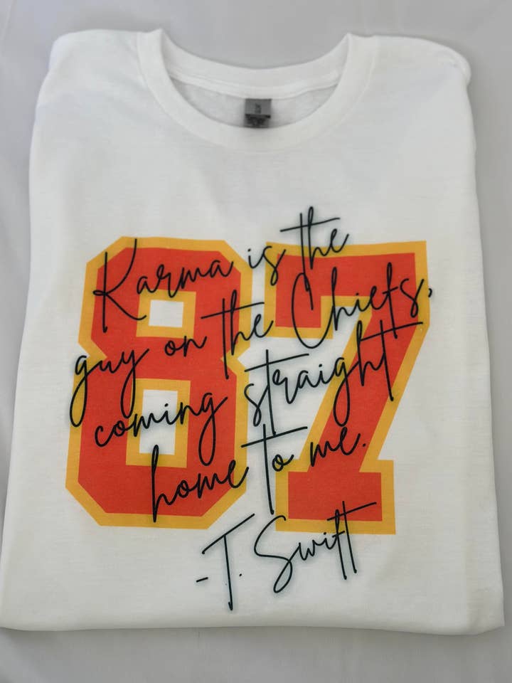 Lake Shore To Main - Wholesale T-shirt met print - Dames - Go Taylor's vriend - Chiefs - Travis Kelce - Superbowl0