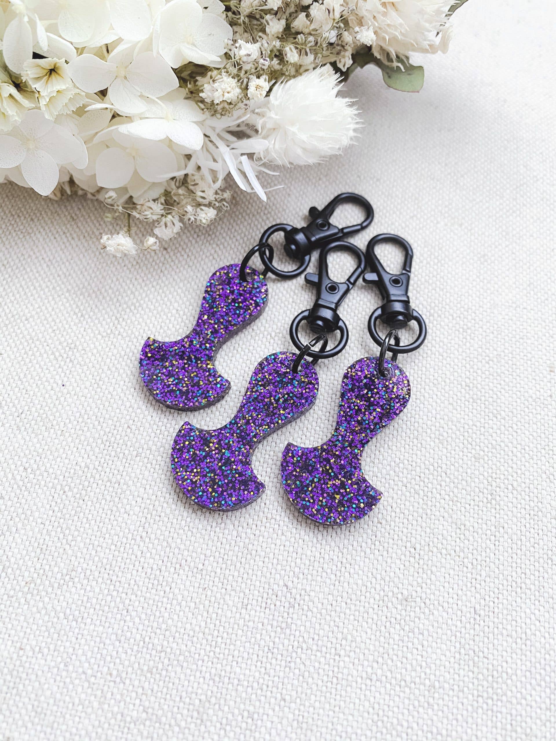 Chuckle & Wood - Wholesale Keychain – Women's - Trolley Tokens - Glitter40