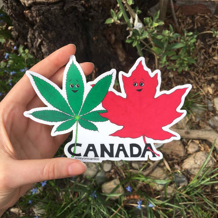 Cole-Yoni Inc. - Venta al por mayor Pegatina - Vinilo adhesivo para parachoques Canadian Best Buds1