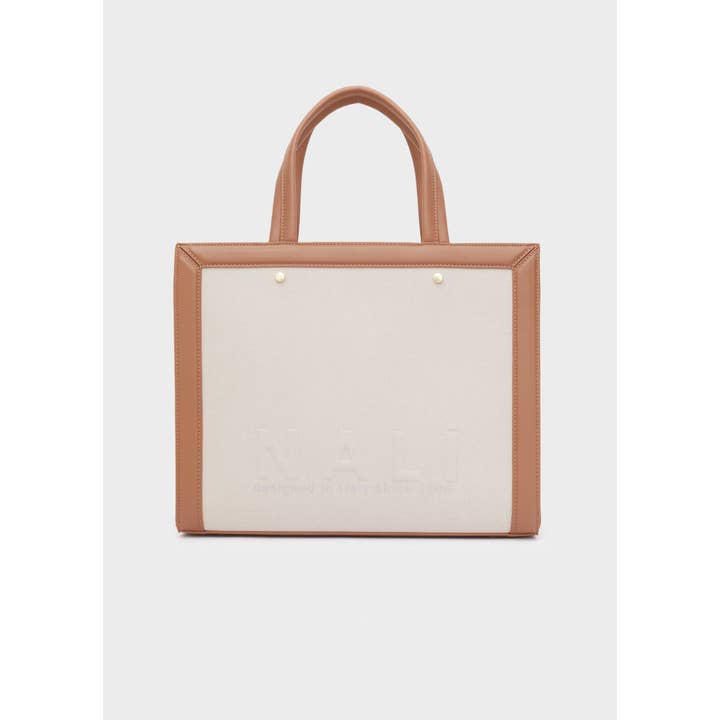 NALI' - Wholesale Shoulder Bag - Women's - SIRIUS SHOULDER BAG BROWN/BEIGE - N621