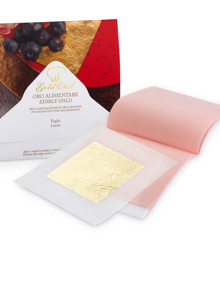 Guldblad 50 x 50 mm 5 blade for engroshandel hos Giusto Manetti Battiloro S.p.A.