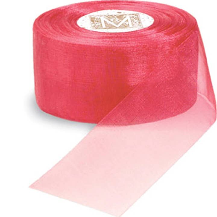 Organdy Ribbon - Watermelon for wholesale by MIDORI Inc.