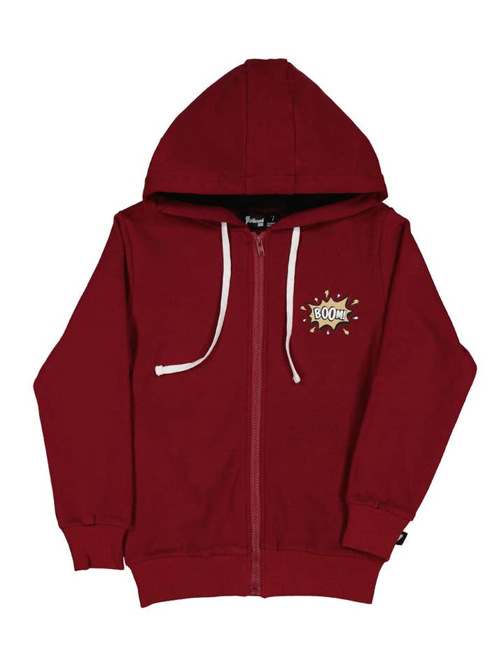 Capucha con cremallera detonar para venta al por mayor de Radicool Kids