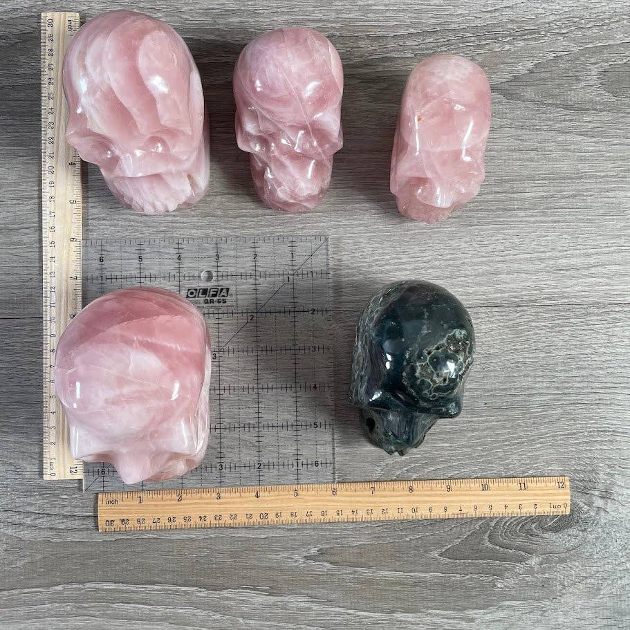 Keystone Crystals - Wholesale Spiritual Stone/Crystal - Assorted Crystal Skulls – Bulk Lot for Gift Shops1