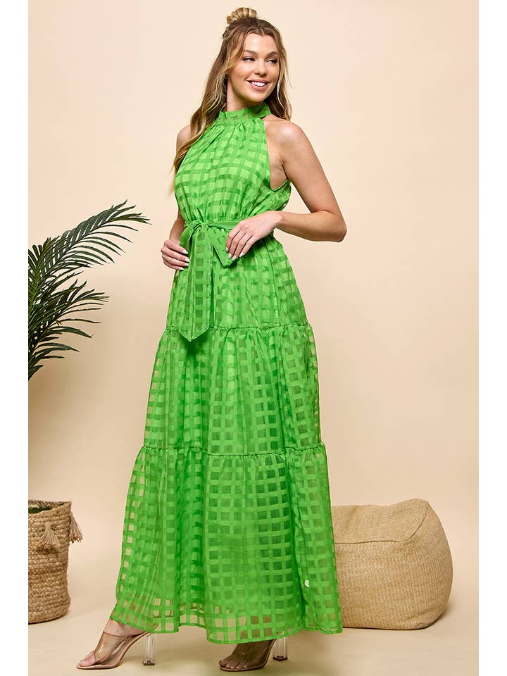 Cezele - Wholesale Dress - Women's - Halter Neck Maxi Dresses