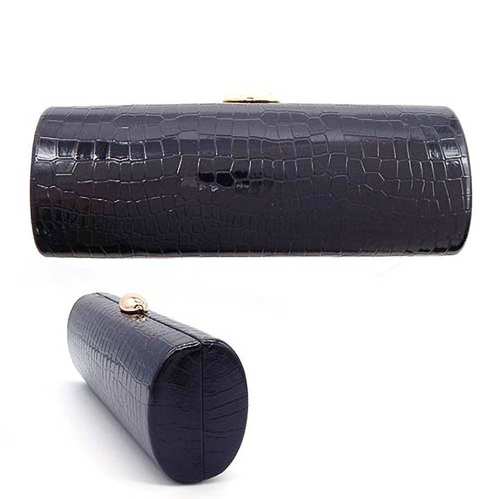 Diacly - Wholesale Clutch Bag - Women's - Textured PU Leather Long Cylinder Clutch Bag
