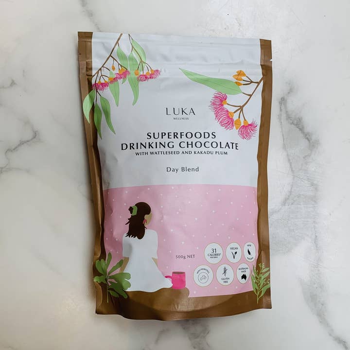 Drinking Chocolate Day Blend - 500g for wholesale by Luka Wellness