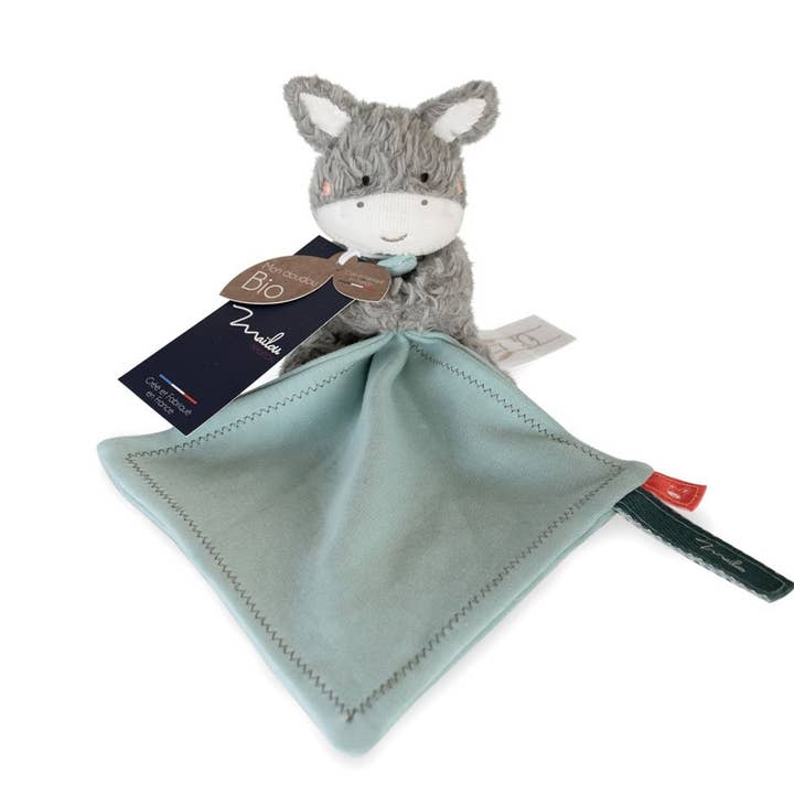 Peluche de burro com brinquedo recheado - 15 cm por atacado de MAÏLOU TRADITION