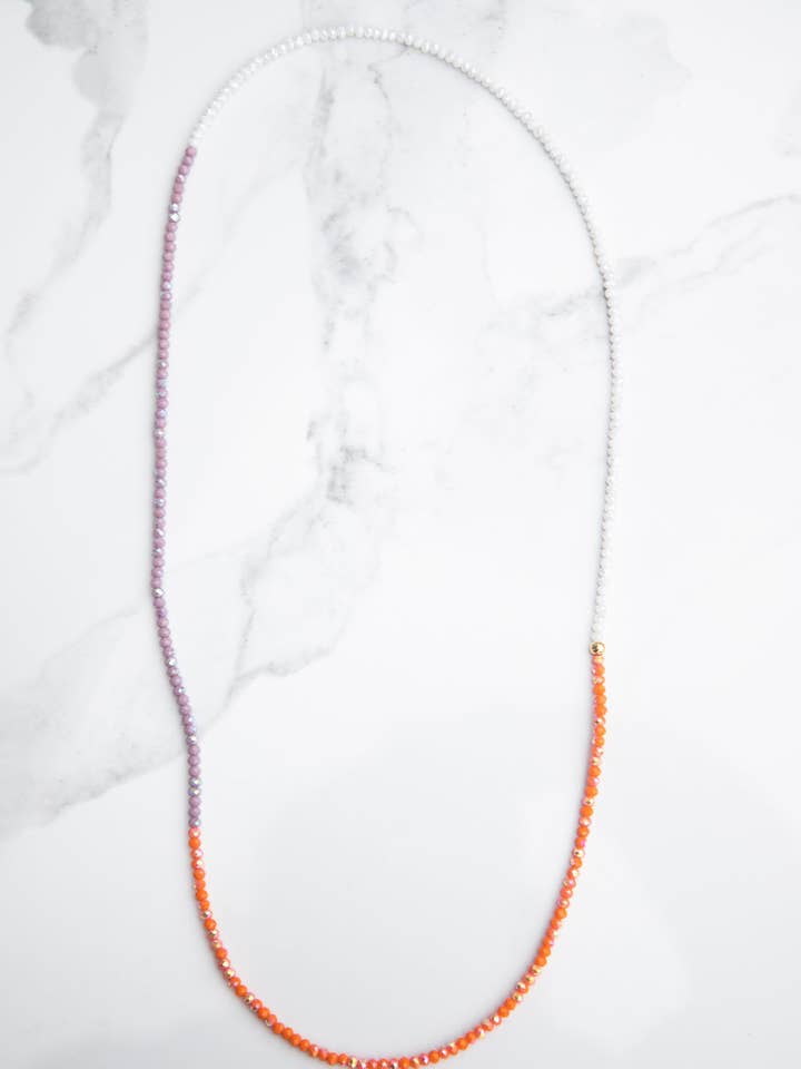 Isola multicolore unica nel suo genere - Lavanda/Arancio per la vendita all'ingrosso da parte di Kala Handmade With Love