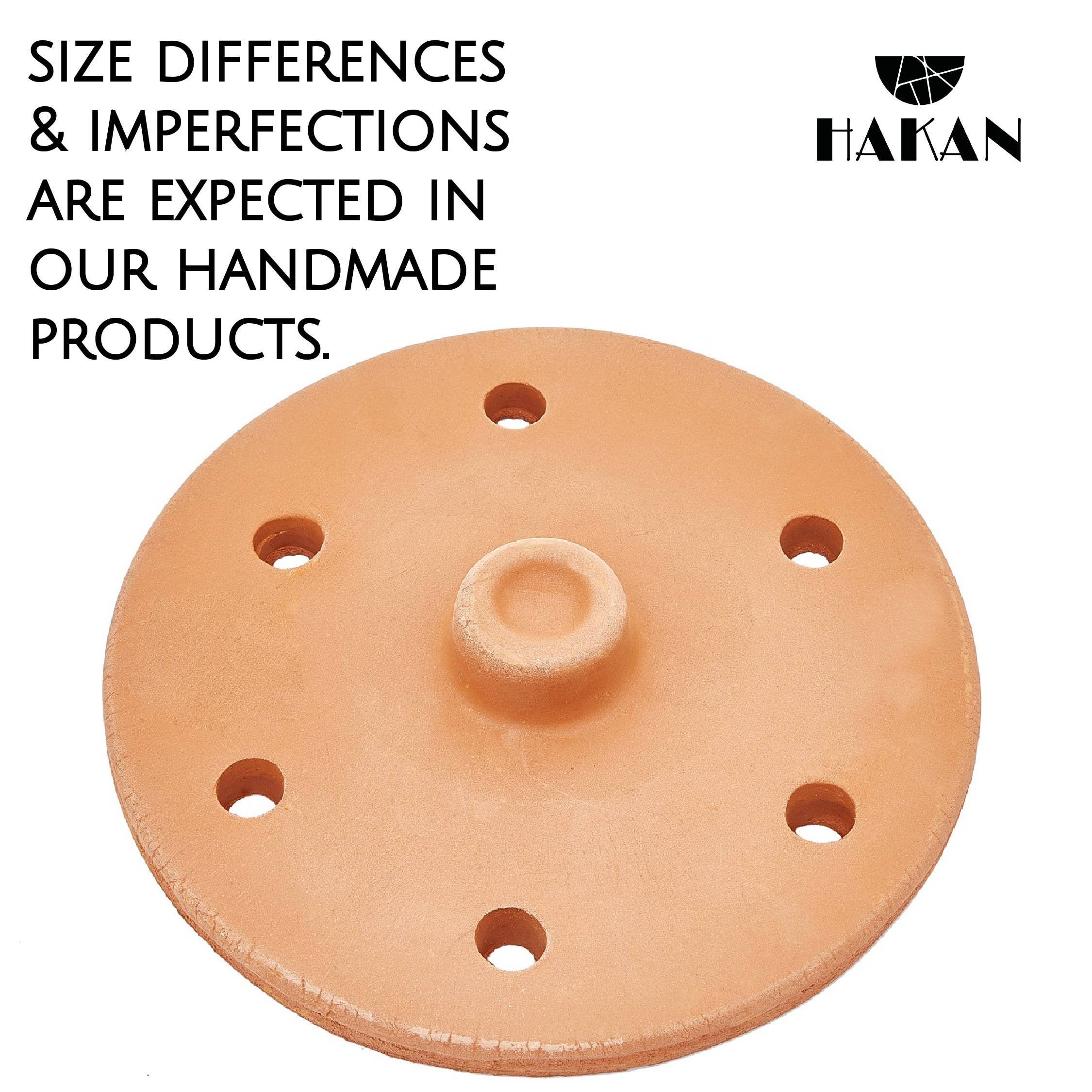 Hakan - Vendita all'ingrosso Utensile/attrezzo da cucina - Coperchio Dolma in terracotta fatto a mano, coperchio arrotolato in foglia d'uva9