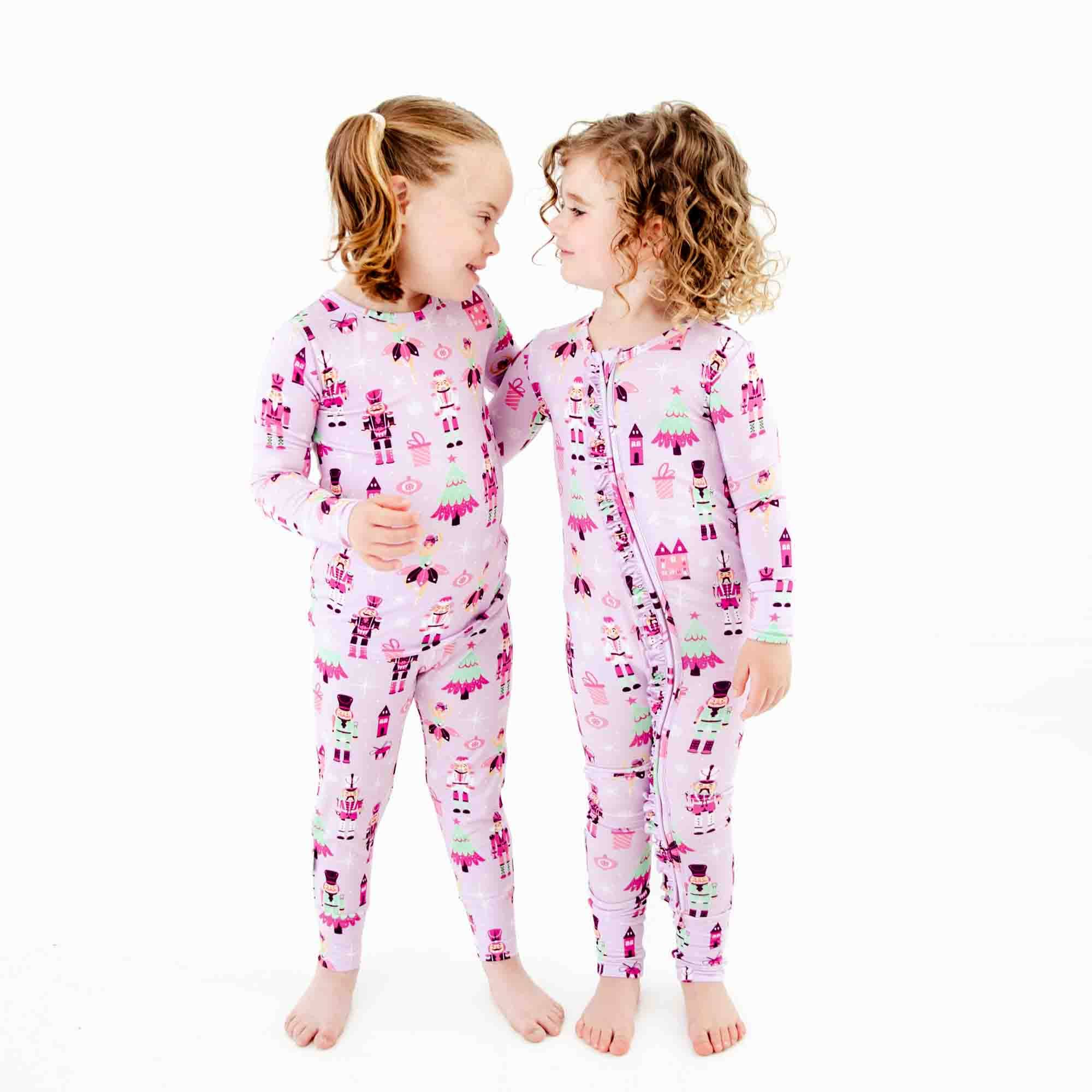 Dreamiere - Wholesale Sleepwear Set - Kids - Visions of Sugar Plums Two Piece Pajamas Set5