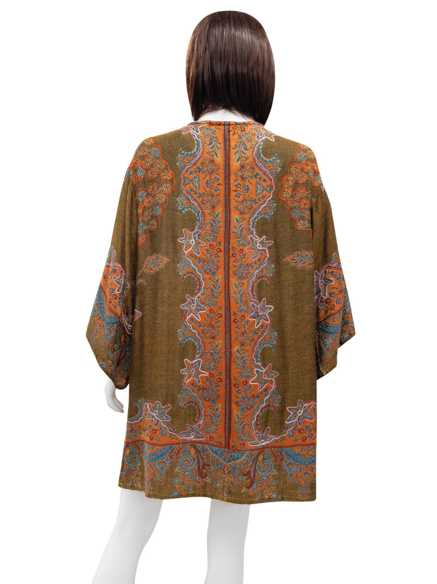 Raj Trading & Imports (USA) Inc. - Wholesale Kimono - Dames - Olivia Geborduurde Kimono1