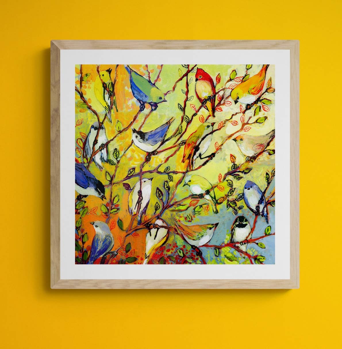Jennifer Lommers - Wholesale Art Print - Spring Birds - Fine Art Print1