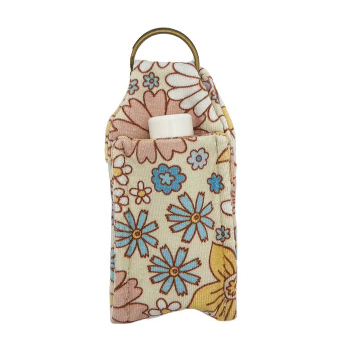 Retro Floral Chapstick Holder for wholesale by Sage & Soil